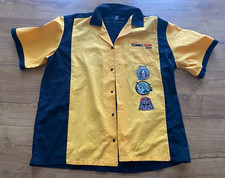 VERY RARE Jedi Knight Bowling Shirt, Cool Patches Comic Con 2018. Size XL picture