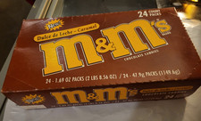 M&M -  Empty 24 Count Box -  Dulce de Leche Caramel - 2001 picture