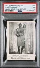 1964 Somportex James Bond Film Scenes #56 – Sean Connery – PSA 3 VG picture