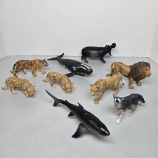 Lot of Safari Ltd Schleich Papo Terra by Battat Animals Tiger Leopard Lion Hippo picture