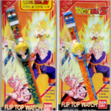 Rare Vintage Bandai Dragon Ball Trunks & Goten Watch Set 2pcs NOS picture