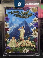 2026 D23 EXCLUSIVE CARDSMITHS IT'S ALWAYS SUNNY IN PHILADELPHIA Refractor  picture