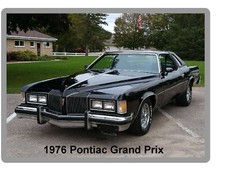 1976 Pontiac Grand Prix Refrigerator / Tool Box  Magnet picture