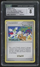 2009 Pokemon Tropical Wind World Championships Staff Promo DP48 CGC 8 picture