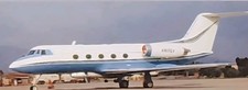 Grumman Gulfstream II Plane Picture Sheet Original Aircraft Article Info picture