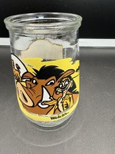 Welch's Collector's Glass Jelly Jar Of Disney's Lion King #2 