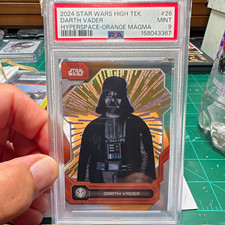 Topps 2024 Star Wars High Tek #26 Darth Vader Hyperspace Orange Magma 09/25 picture