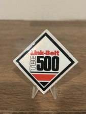 Link Belt Cranes 500 TCC Hard Hat  sticker Union Iron Workers Sticker picture