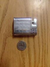 Vintage Savoy Petrol Lighter, Made in England, 1940s, Working picture