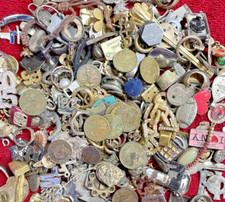 Estate Lot- Junk Drawer Old and new Collectibles-Jewelry,Trinkets,Coins,Stamps-P picture
