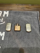 Lot of 3 Vintage Tobacco Advertising Lighters Camel Winston No Bull Promo picture