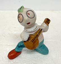 Anthropomorphic bug kneeling with guitar figurine vintage made in Japan picture