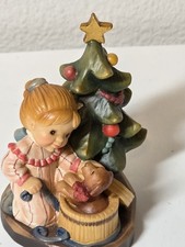 ANRI Sarah Kay First Christmas Wood Figurine Si Limited 49/500 1990 4in picture