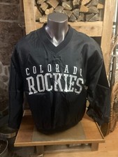 Colorado Rockies Baseball vintage pullover jacket Fruit of the Loom extra large picture