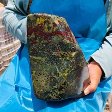14.65LB Natural Dragon Blood Stone Quartz Crystal Mineral Healing Sample 6206 picture