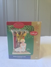 MARILYN MONROE Marilyn CHRISTMAS TO ALL Light Up ORNAMENT #113 CARLTON CARDS New picture