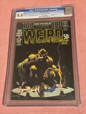 DC 100 Page Super Spectacular #4, CGC 8.0, Weird Mystery Tales, Wrightson Cover picture