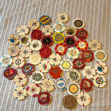 Vintage Atlantic City Casino Chip Collection Lot – Bally’s, Harrah’s, Showboat picture