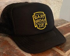 Cap/Hat (Black with mesh back) East Broad Top (EBT) # 11571 - NEW picture