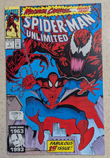 Spider-Man Unlimited #1-7 Lot (1993) 1st Shriek Maximum Carnage Scarlet Spider picture