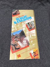 1991 Vintage Disney Magic Kingdom Guidebook Kodak Goof Troop Splash Mountain picture
