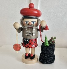 VTG Steinbach 12” Nutcracker Bag Of Gifts Made In Germany Tags Stamped Handmade picture
