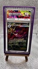 Pokémon TCG Mega Gengar 284/217 ACE GEM MINT 10 SIR Perfect 10 sub grades picture