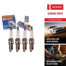 Sixity Auto 4 Pc DENSO Standard Spark Plugs For Honda Civic 1.8L 2.0L L4 2002-11 picture