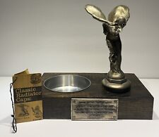 Rolls Royce Flying Lady Hood Ornament And Radiator Cap Ashtray Replica Of 20’s picture
