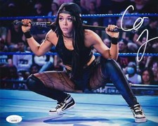 Cora Jade (metallic 8x10) NXT WWE photo signed auto autographed JSA picture