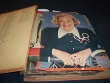 1952-1955 MOVIE STAR SCRAPBOOK LOADED WITH GREAT PHOTOS - 9A picture