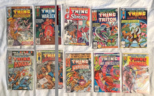 Marvel Two-in-One #62-69, 71, 72 ** 10 COMIC LOT **THREE KEYS** MARVEL 1980-81 picture