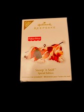 Hallmark Fisher Price  2011 Snoop n' Sniff dog ornament Mint Condition  picture