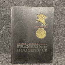 USS Franklin D Roosevelt CVA-42 15th Mediterranean Cruise Book Hardcover 1964 picture