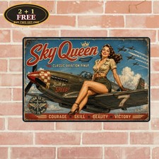 wwii_pinup_girl_fighter_plane_retro_aviation picture