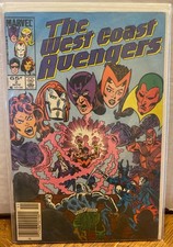 West Coast Avengers ~ huge lot of 14 comics, Hawkeye, Wonder Man and much more  picture