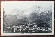 PADOLA 1931 BEAUTIFUL PANORAMA OF THE TOWN OF BELLUNESE-66305 picture