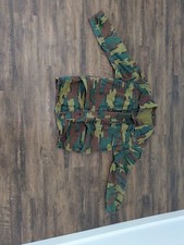 SEYNTEX  Belgium JIGSAW Camo Military Smock Jacket Coat Size L/L picture