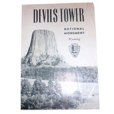 1950 Vintage Mesa Verde National Park Colorado Brochure Map Pamphlet Ephemera picture