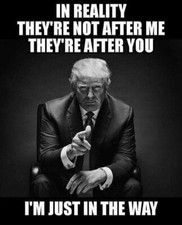 TRUMP vs. Deep State Political Sticker 