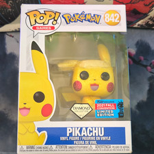 Funko Pop Games Pokémon Pikachu #842 Diamond 2021 Fall Convention Limited picture