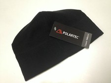 5 Unisex Black Military Polartec Micro Fleece Cap Polartec Hat Beanie picture