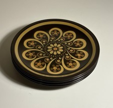Set of 4 Mikasa 1970s Majorca Lodi 10.75” Dinner Plates Made in Japan MCM Rare picture