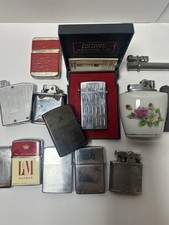 Vintage Zippo, Table Lighter & Advertising Lighters Lot/bundle picture