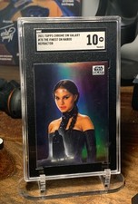 SGC 10 2021 Topps Star Wars Galaxy Finest On Naboo Padme & Vader Refractor picture