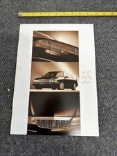 Original 1995 Lincoln Continental Deluxe Sales Brochure picture