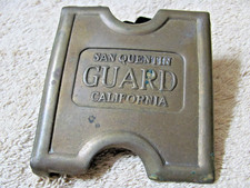 SAN QUENTIN, GUARD CALIFORNIA, BUCKLE, ORGINIAL, USED AND WORN, ONLY 1 LISTED picture