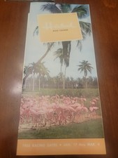 Hialeah Florida Race Course 1958 Schedule Brochure picture