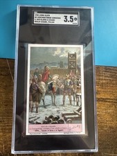 1938 Liebig S1378 Julius Cesear #2 Sgc 3.5 Shameful Delivery Sword picture