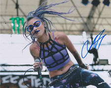 Lena Scissorhands  (Infected Rain)   **HAND SIGNED**  8x10 photo ~ AUTOGRAPHED picture